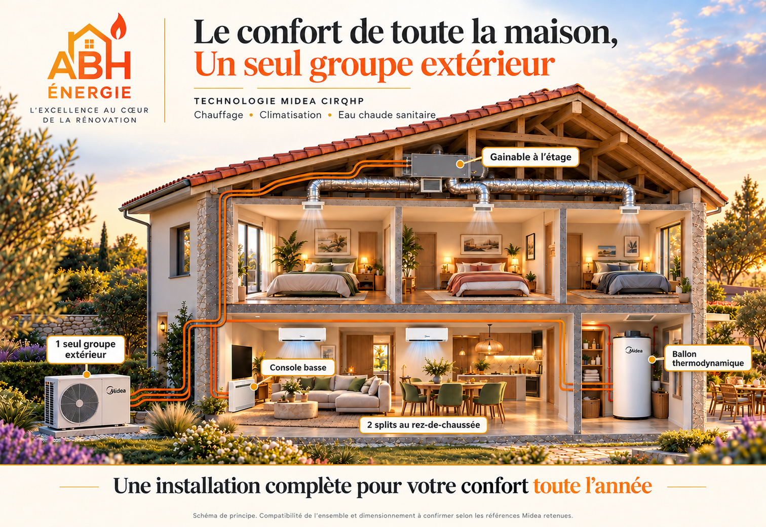 Confort toute l’année, installation complète